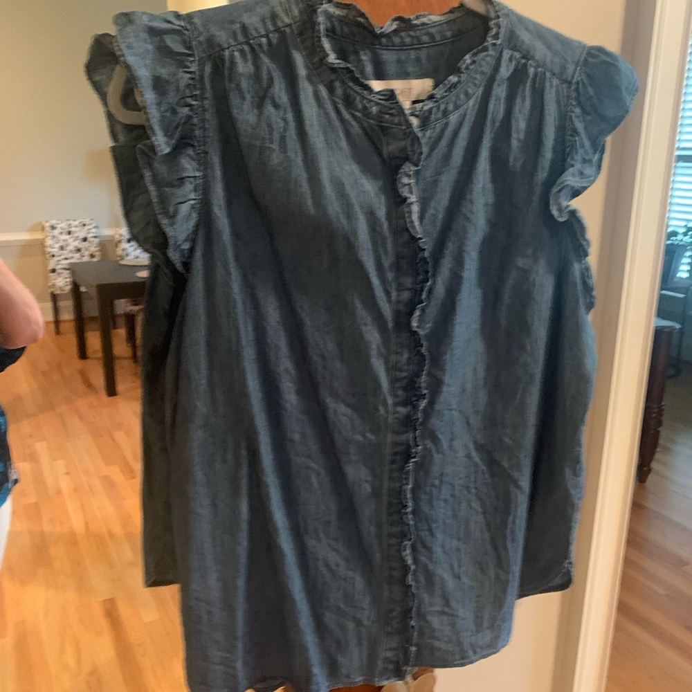 Womens, Denim top, EUC,